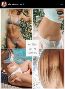 Body Positive : l'instagrameuse @danaemercer contre le Perfect Beach Body
