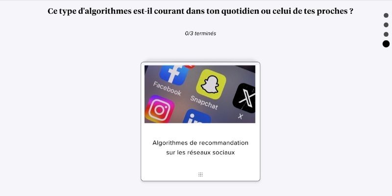 Apprendre le fonctionnement des algorithmes grâce au parcours AlgoEthics