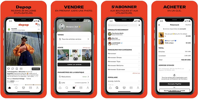 Achetez et vendez vos vêtements, baskets, accessoires et plus encore sur Depop, l'ultime marketplace communautaire dédiée à la mode. Achetez des marques de streetwear, des pièces vintage rares et découvrez les dernières tendances, le tout depuis votre téléphone.