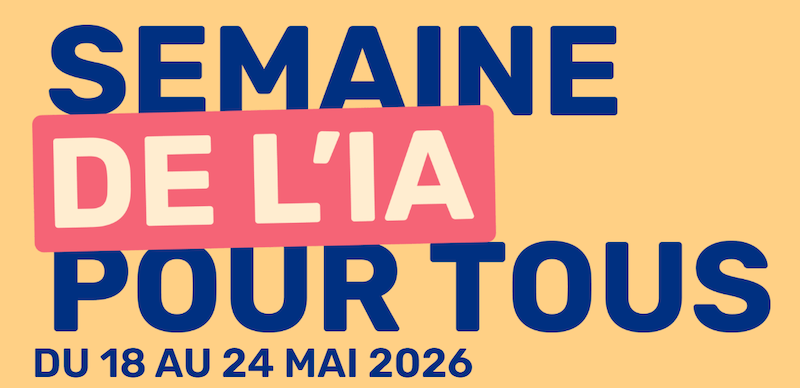 Participez à la semaine de l’IA pour tous du 18 au 24 mai prochain