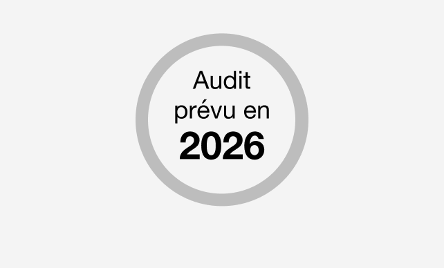 Audit prévu en 2026