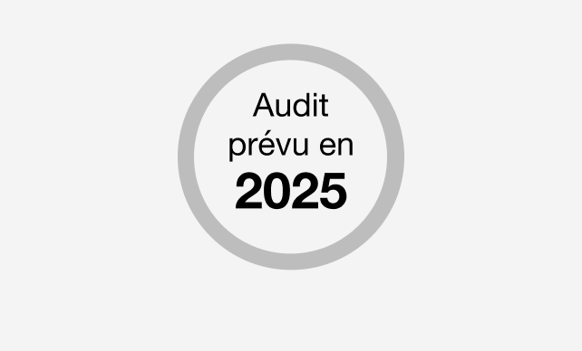 Audit prévu en 2025
