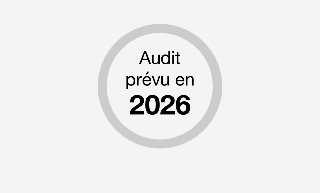 Audit prévu en 2026
