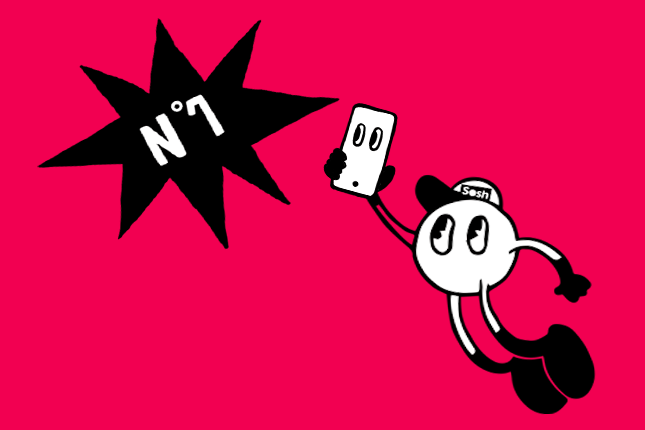 Photo de 2 ados chacun sur son téléphone mobile