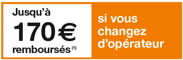 Affiche 170€ remboursés à changer d'opérateur avec la fin de l'adsl