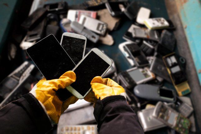 Recyclage de téléphones