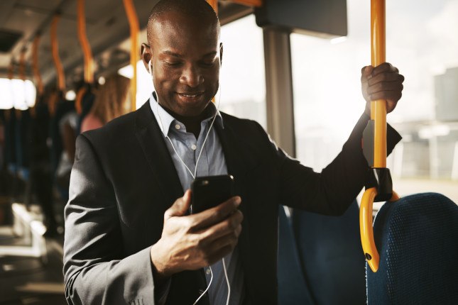 Options texte smartphone ios