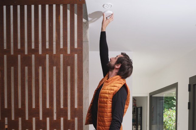 Installation du détecteur de fumée