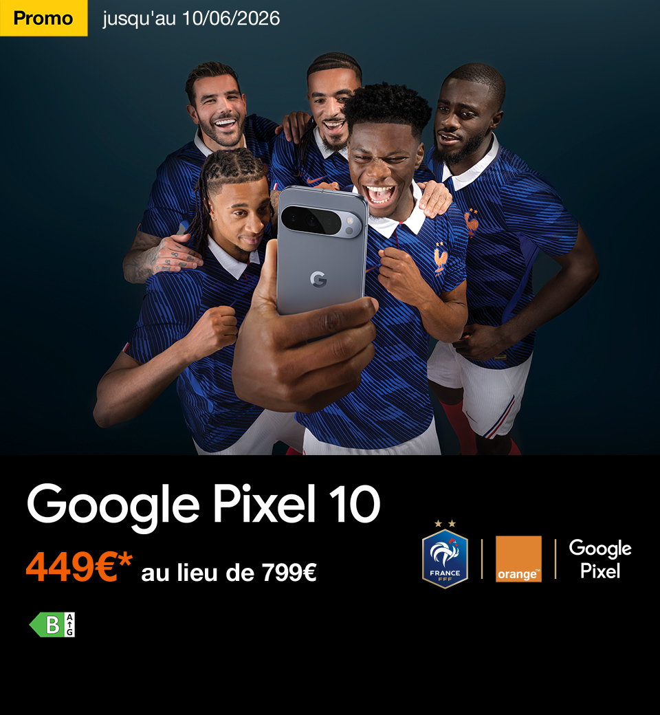 Google pixel 10 à 449€ au lieu de 799€ jusqu'au 10/06/2026